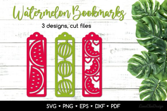 Download Watermelon Bookmarks SVG Cut Files - Premium Bundle