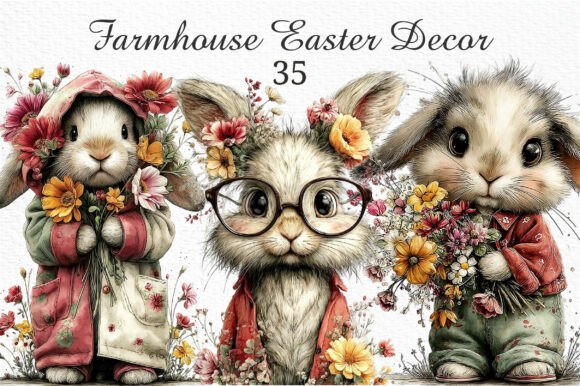 Download Farmhouse Easter Decor Clipart Png - Farmhouse easter decor Collection