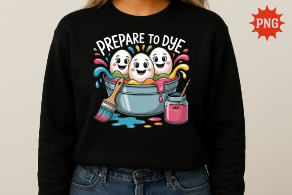 Download Prepare to Dye Easter Eggs PNG T-shirt - Premium Resources