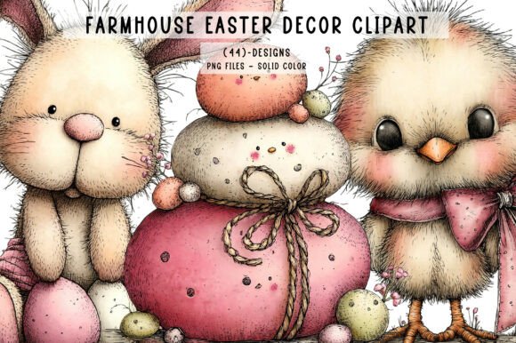 Download Farmhouse Easter Decor Clipart - Farmhouse easter decor Collection