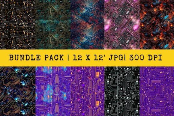 Download Bundle Electronic Circuit Board Pattern - Circuit Collection